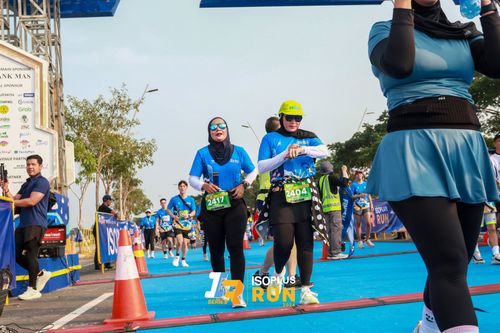 Race photo from ISOPlus Run 2024 Jakarta