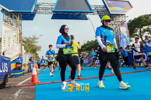 Race photo from ISOPlus Run 2024 Jakarta