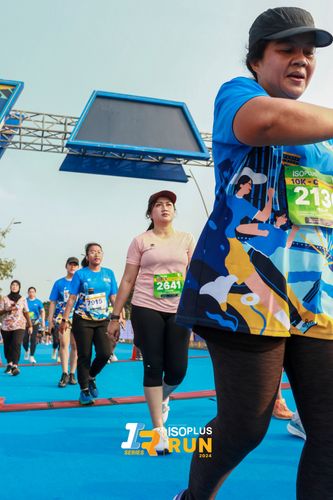 Race photo from ISOPlus Run 2024 Jakarta