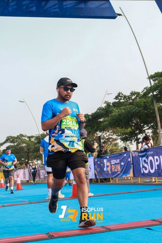 Race photo from ISOPlus Run 2024 Jakarta
