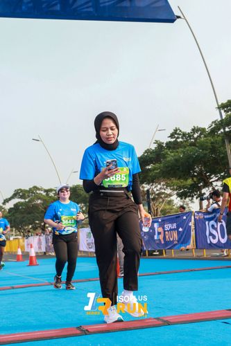 Race photo from ISOPlus Run 2024 Jakarta