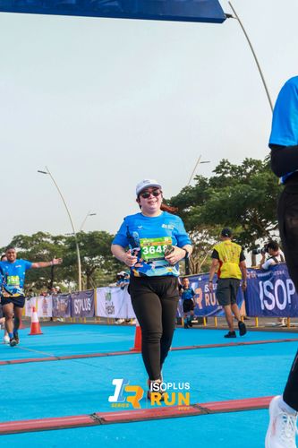 Race photo from ISOPlus Run 2024 Jakarta
