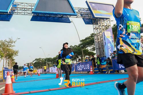 Race photo from ISOPlus Run 2024 Jakarta