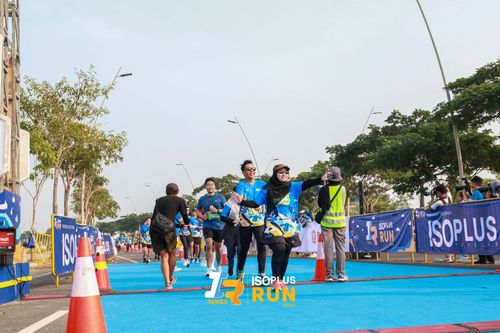 Race photo from ISOPlus Run 2024 Jakarta