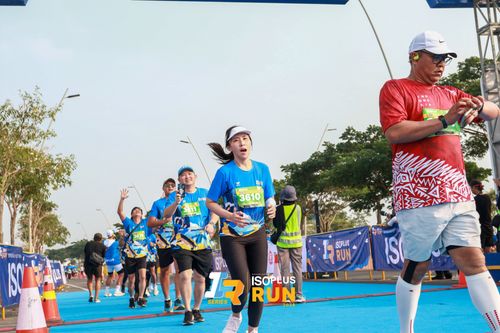 Race photo from ISOPlus Run 2024 Jakarta