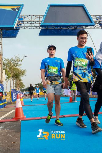 Race photo from ISOPlus Run 2024 Jakarta