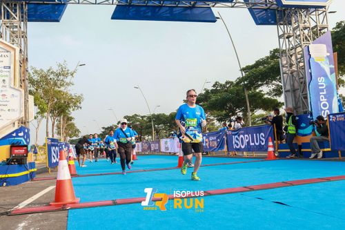Race photo from ISOPlus Run 2024 Jakarta