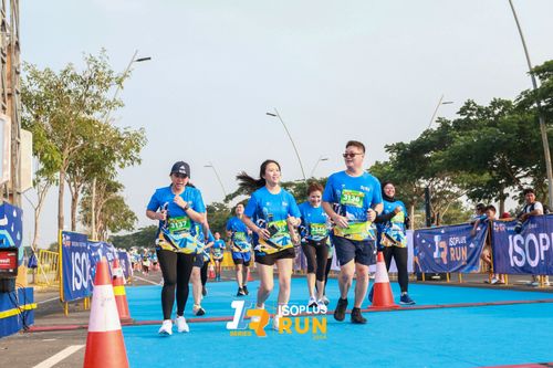 Race photo from ISOPlus Run 2024 Jakarta