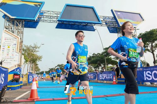 Race photo from ISOPlus Run 2024 Jakarta