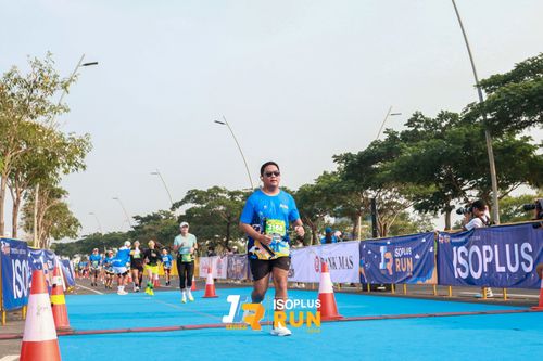 Race photo from ISOPlus Run 2024 Jakarta