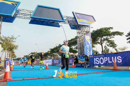 Race photo from ISOPlus Run 2024 Jakarta