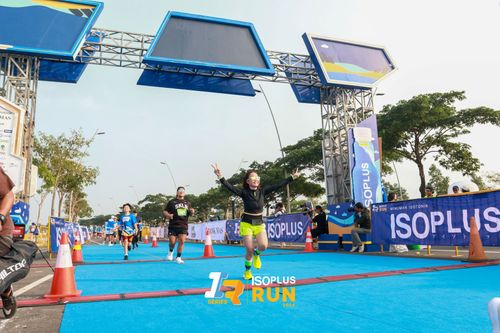 Race photo from ISOPlus Run 2024 Jakarta