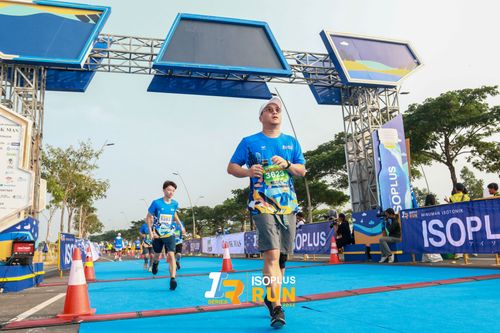 Race photo from ISOPlus Run 2024 Jakarta