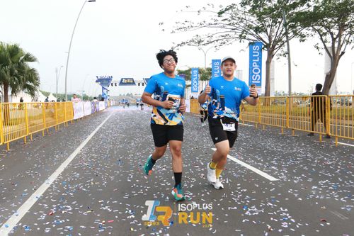 Race photo from ISOPlus Run 2024 Jakarta