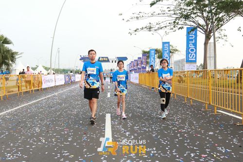 Race photo from ISOPlus Run 2024 Jakarta