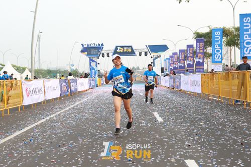 Race photo from ISOPlus Run 2024 Jakarta