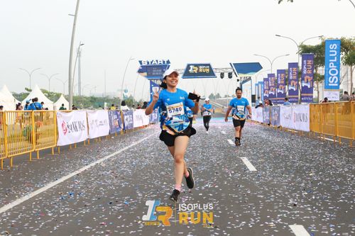 Race photo from ISOPlus Run 2024 Jakarta