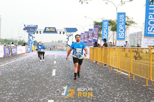 Race photo from ISOPlus Run 2024 Jakarta