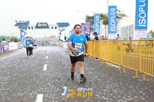 Race photo from ISOPlus Run 2024 Jakarta