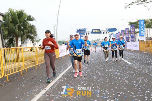 Race photo from ISOPlus Run 2024 Jakarta