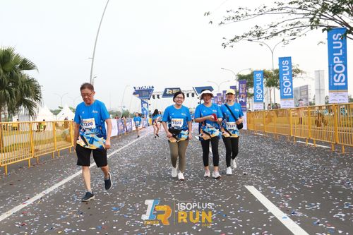 Race photo from ISOPlus Run 2024 Jakarta
