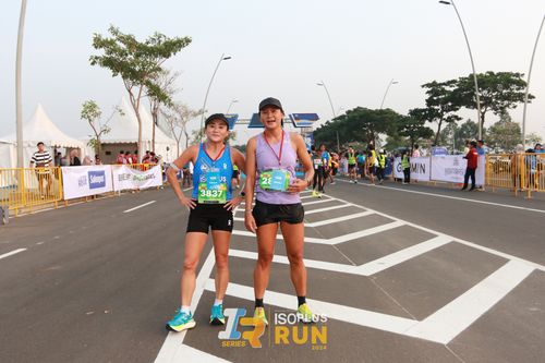 Race photo from ISOPlus Run 2024 Jakarta