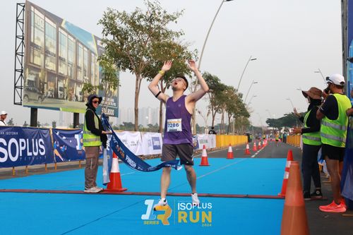 Race photo from ISOPlus Run 2024 Jakarta
