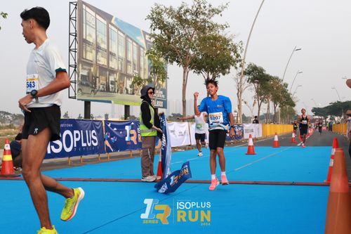 Race photo from ISOPlus Run 2024 Jakarta