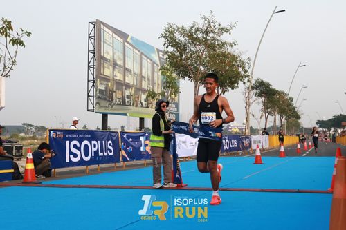 Race photo from ISOPlus Run 2024 Jakarta