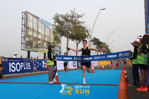 Race photo from ISOPlus Run 2024 Jakarta