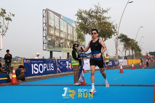 Race photo from ISOPlus Run 2024 Jakarta