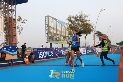 Race photo from ISOPlus Run 2024 Jakarta