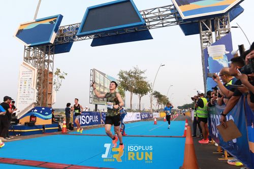 Race photo from ISOPlus Run 2024 Jakarta