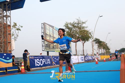 Race photo from ISOPlus Run 2024 Jakarta