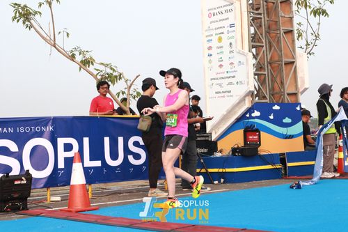Race photo from ISOPlus Run 2024 Jakarta