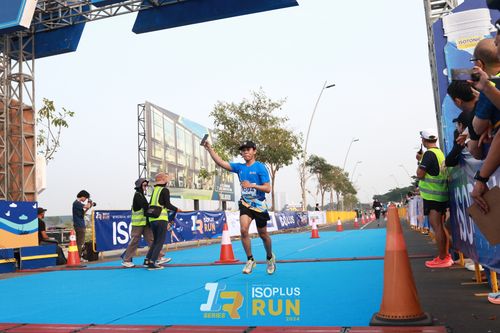 Race photo from ISOPlus Run 2024 Jakarta