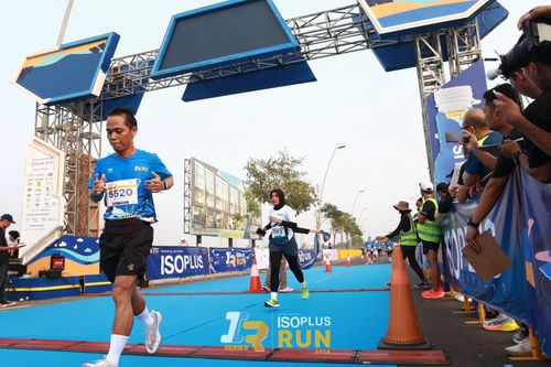 Race photo from ISOPlus Run 2024 Jakarta