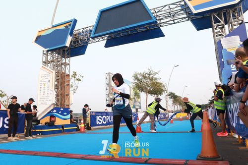 Race photo from ISOPlus Run 2024 Jakarta