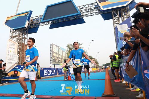Race photo from ISOPlus Run 2024 Jakarta