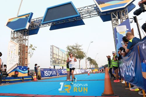 Race photo from ISOPlus Run 2024 Jakarta