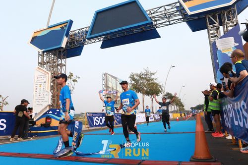 Race photo from ISOPlus Run 2024 Jakarta