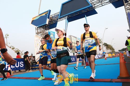 Race photo from ISOPlus Run 2024 Jakarta