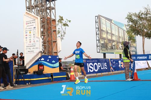 Race photo from ISOPlus Run 2024 Jakarta