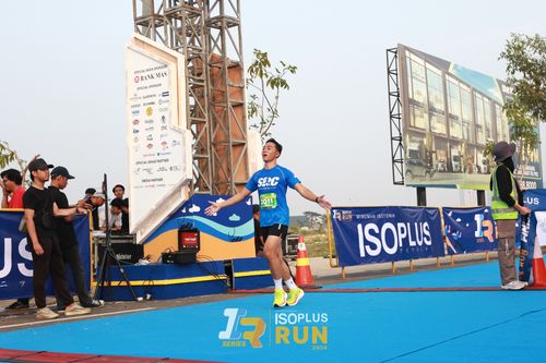 Race photo from ISOPlus Run 2024 Jakarta