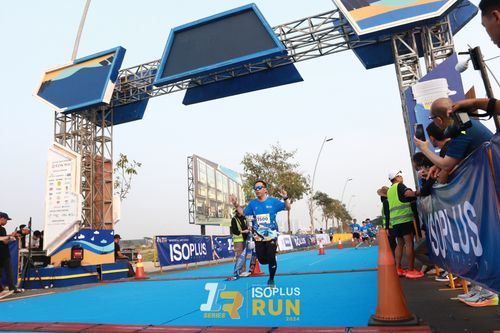 Race photo from ISOPlus Run 2024 Jakarta