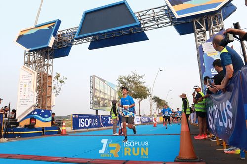 Race photo from ISOPlus Run 2024 Jakarta
