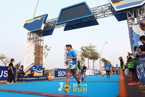 Race photo from ISOPlus Run 2024 Jakarta