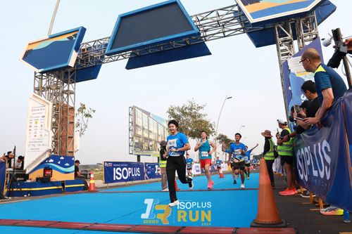Race photo from ISOPlus Run 2024 Jakarta