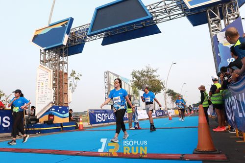 Race photo from ISOPlus Run 2024 Jakarta