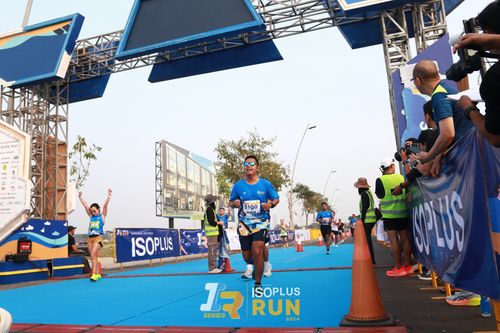 Race photo from ISOPlus Run 2024 Jakarta